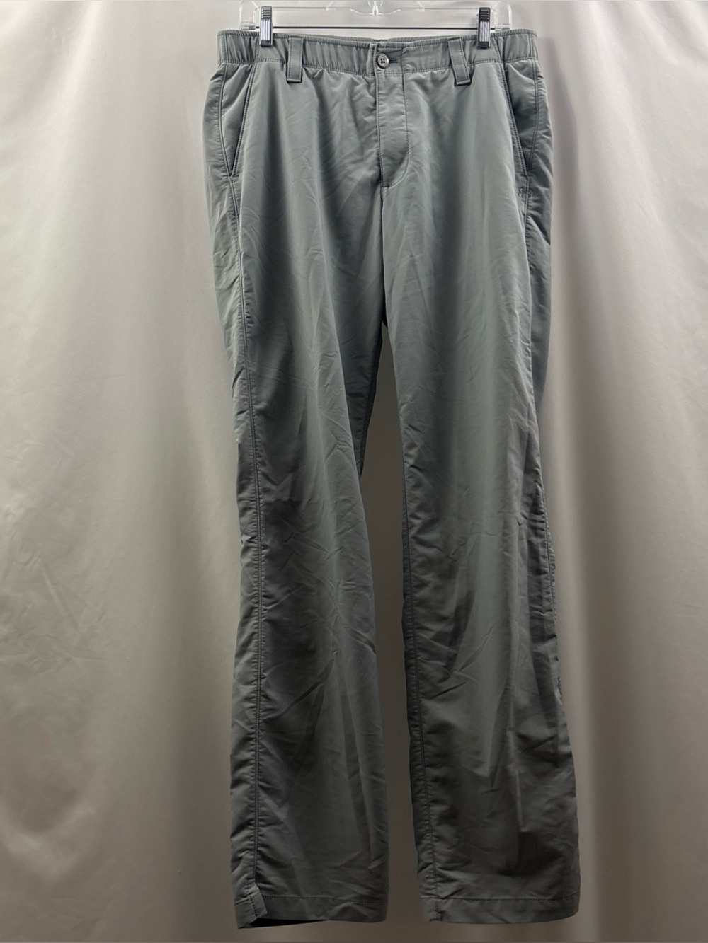 Under Armour 1248089 UA Match Play Heather Gray Golf Pants Mens 34x34 Athletic